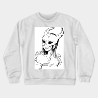 A girl with bad thoughts Crewneck Sweatshirt